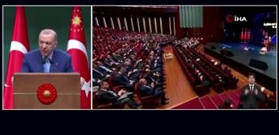 Cumhurbaşkanı Erdoğan: Adalet teşkilatımızı g&uuml;&ccedil;lendirmeyi kararlılıkla devam edeceğiz