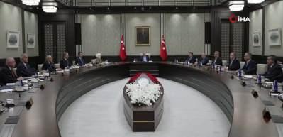 Cumhurbaşkanlığı Kabinesi, Beştepe'de toplandı