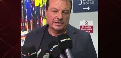Ergin Ataman'dan Fenerbah&ccedil;e taraftarlarına olay tepki! 
