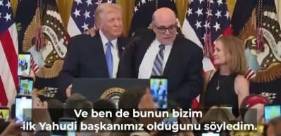 Fox News Sunucusu Levin, Trump'a sarılarak: İlk Yahudi Başkan" ilan etti