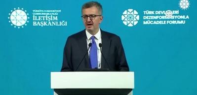 İletişim Başkanı Duran, T&uuml;rk Devletleri Dezenformasyonla M&uuml;cadele Forumu'nda konuştu