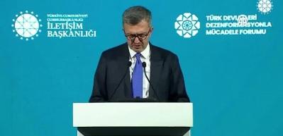 İletişim Başkanı Duran'dan dezenformasyonla m&uuml;cadelede iş birliği mesajı