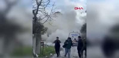 İstanbul'da kentsel d&ouml;n&uuml;ş&uuml;m az kalsın faciaya neden oluyordu! 10 katlı bina yıkım sırasında &ccedil;&ouml;kt&uuml;! 