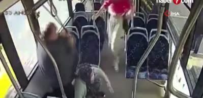 Otob&uuml;ste yaşlı &ccedil;ifti darbeden sanığa verilen 2 yıl hapis cezası, &lsquo;yaş&rsquo; nedeniyle d&uuml;ş&uuml;r&uuml;ld&uuml;