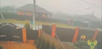 Rusya'da bir evde meydana gelen gaz patlaması mahalleliye dehşeti yaşattı