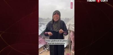 Gazzeli annenin feryadı y&uuml;rekleri dağladı