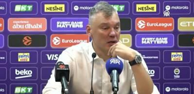 Sarunas Jasikevicius: &Ccedil;ok &ccedil;alıştık ama beklediğimiz reaksiyonu alamadık