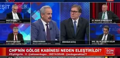 Gazeteci Sinan Burhan'dan CHP'ye "G&ouml;lge Bakan" eleştirisinde bulundu! Hani otel sahibinden Bakan olmazdı? 