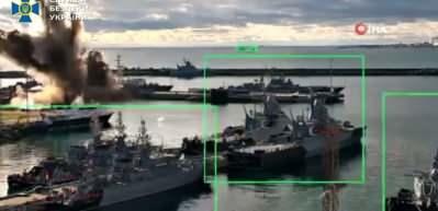 Ukrayna, Rusya&rsquo;ya ait denizaltıyı vurdu