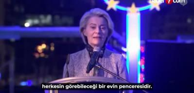 AB Komisyonu Başkanı Ursula von der Leyen: Yahudi k&uuml;lt&uuml;r&uuml;, Avrupa k&uuml;lt&uuml;r&uuml;d&uuml;r