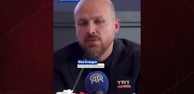 Bilal Erdoğan'dan 1 Ocak &ccedil;ağrısı: &lsquo;Filistin &uuml;mmetin namusu&rsquo;