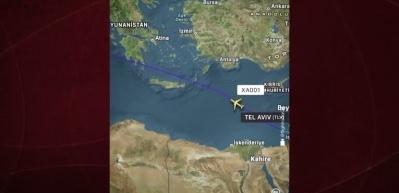 Netanyahu'nun u&ccedil;ağı UCM'ye taraf olan 3 &uuml;lkenin hava sahasından ge&ccedil;ti.