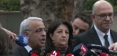  Adalet Bakanı Yılmaz Tun&ccedil;'u ziyaret eden DEM Partisi heyetinden ilk a&ccedil;ıklamalar