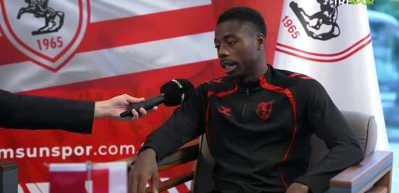 Adı Fenerbah&ccedil;e ile anılan Musaba hakkında Samsunspor'dan ilk a&ccedil;ıklama