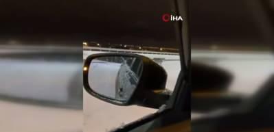 Ardahan'da kurt g&ouml;r&uuml;nt&uuml;lendi