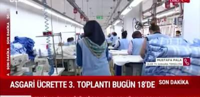 Asgari &uuml;crette 3. toplantı bug&uuml;n 18'de ger&ccedil;ekleşecek