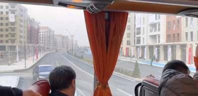 Bakan Kurum şehri gazetecileri gezdirerek anlattı