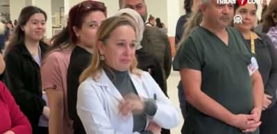 Bodrum'da 42 yıl &ouml;nce mesleğe başlayan doktora duygusal veda!