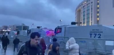 &Ccedil;ağlayan Adliyesi &ouml;n&uuml;nde 'Sadettin Saran' alarmı