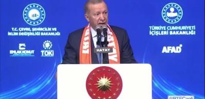 Cumhurbaşkanı Erdoğan: "455 bininci yuvamızın anahtarını sizlere takdim ediyoruz"