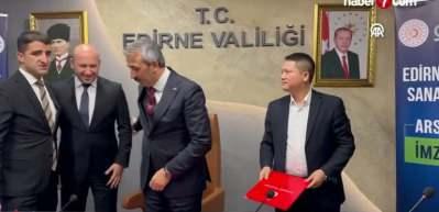 Edirne OSB&rsquo;de &Ccedil;inli firmanın yatırımında 1660 kişi istihdam edilecek