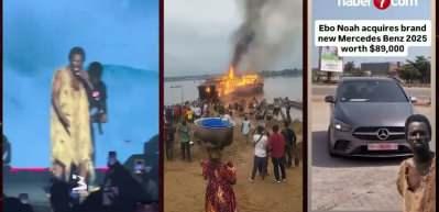 Ganalı sahte peygamberin 90 bin dolarlık yeni arabası &ccedil;ıldırttı, takip&ccedil;ileri gemileri yaktı