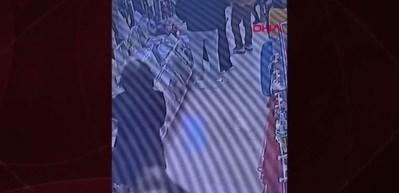 Hapis cezası onanan esnaf polisi karşısında g&ouml;r&uuml;nce olduğu yere yığıldı