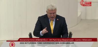 Akbaşoğlu'ndan CHP'ye: Hırsızlığın avukatlığını yapmaktan vazge&ccedil;in