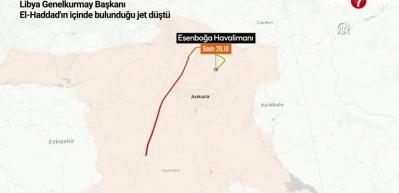 Libya Genelkurmay Başkanı ve heyetinin cenazeleri Adli Tıp Kurumunda