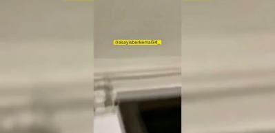 &Ccedil;orlu'da m&uuml;şteri dehşeti! Eve gelen kadın kuryeye tekme tokat saldırdı