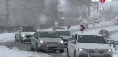 Malatya kırsalında kar yağışı etkili oluyor