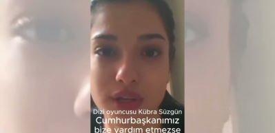 Oyuncu K&uuml;bra S&uuml;zg&uuml;n, Cumhurbaşkanından yardım istedi! &Ouml;zge &Ouml;zpirin&ccedil;ci olayla ilgili konuştu