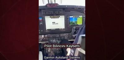 Pilot bilincini kaybetti! Kayıtlara "ilk" olarak ge&ccedil;ti: Otonom sistem u&ccedil;ağı b&ouml;yle indirdi