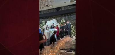 S&uuml;per Lig'in yıldızı sessiz sedasız d&uuml;nya evine girdi! Galatasaray'ın yıldızları nikah şahidi oldu