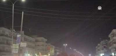 Suriye'de sıcak saatler! PKK/YPG sivilleri vurdu! Halk sokaklara d&ouml;k&uuml;ld&uuml;