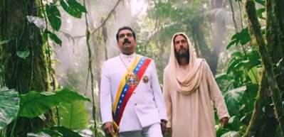 ABD, Maduro'yu ka&ccedil;ırırken Venezuela devlet televizyonunda yayınlanan klip