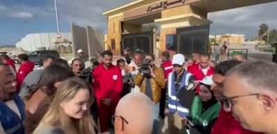 Angelina Jolie, Refah Sınır Kapısı'nı ziyaret etti