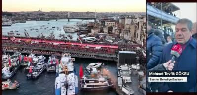 Başkan G&ouml;ksu: Gazze &ouml;zg&uuml;r olana dek direnişe devam