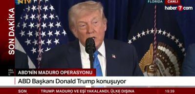 Donald Trump: Maduro ve eşi yakalandı