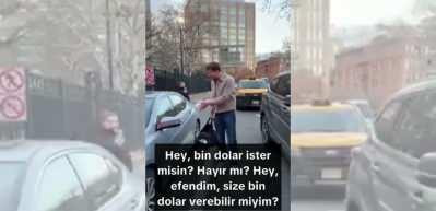 D&uuml;nyaca &uuml;nl&uuml; YouTuber MrBeast trafikte s&uuml;r&uuml;c&uuml;lere deste deste para dağıttı!