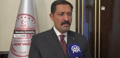 Hatay Valisi Mustafa Masatlı Cumhurbaşkanı Erdoğan'ı Hatay'a tekrar davet etti