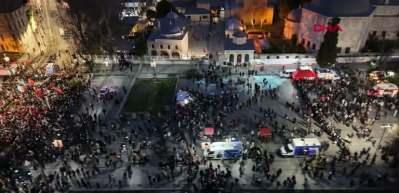 Yeni yılın ilk g&uuml;n&uuml;nde "B&uuml;y&uuml;k Gazze Y&uuml;r&uuml;y&uuml;ş&uuml;" başladı.