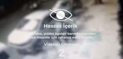 4. kattan kafede oturan adamın kafasına d&uuml;şt&uuml;! Mucize kurtuluş