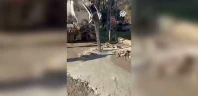Antakya&rsquo;da kanalizasyona beton d&ouml;ken firmaya ağır ceza
