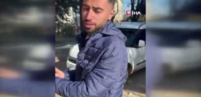 Kanalizasyona beton d&ouml;k&uuml;ld&uuml;ğ&uuml;n&uuml; g&ouml;ren vatandaşın tepkisi sosyal medyada g&uuml;ndem oldu