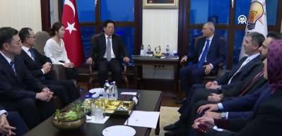 AK Parti Genel Başkanvekili Efkan Ala, &Ccedil;in Kom&uuml;nist Partisi heyetini kabul etti