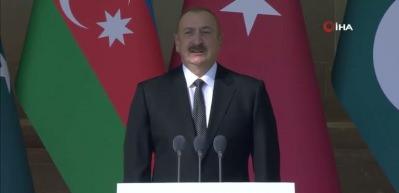 Azerbaycan Cumhurbaşkanı Aliyev, Gazze'ye asker g&ouml;ndermeyi d&uuml;ş&uuml;nmediklerini a&ccedil;ıkladı