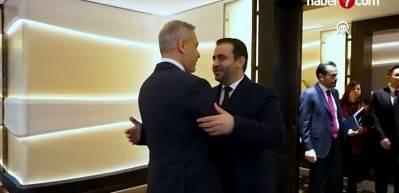 Bakan Hakan Fidan Suriyeli mevkidaşı ile g&ouml;r&uuml;şt&uuml;
