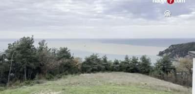 Bartın'da denizin rengi değişti