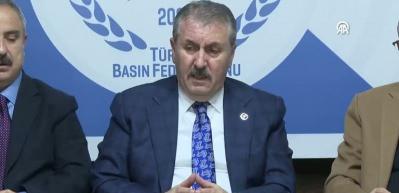 BBP lideri Destici: Suriye&rsquo;de tehdit bitmedi, ter&ouml;rs&uuml;z T&uuml;rkiye PKK&rsquo;nın feshiyle olur